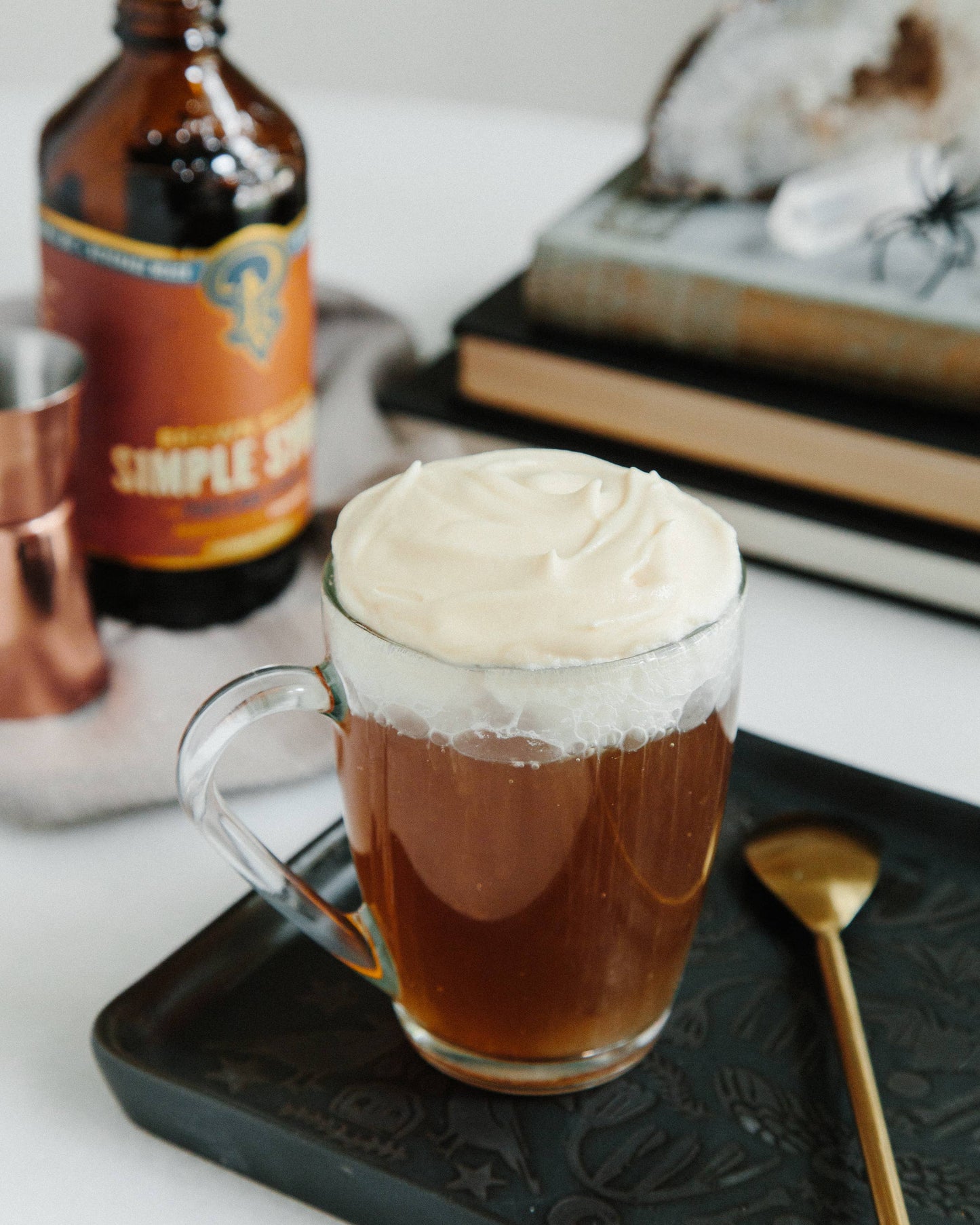 Portland Syrups - Brown Sugar Simple Syrup 3.4 oz - cocktail / mocktail mixer