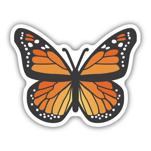 Monarch Butterfly Sticker