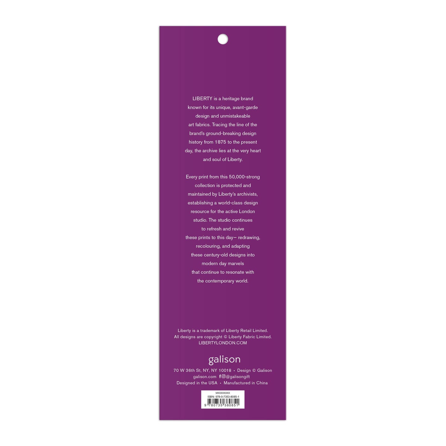 Chronicle Books - Liberty Magnetic Bookmarks