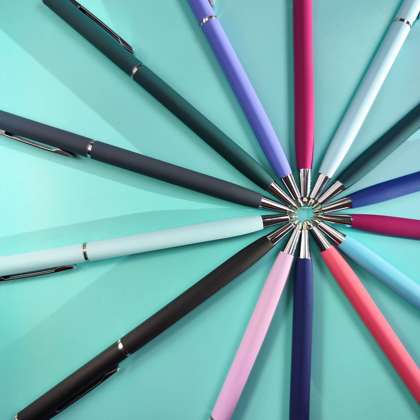 Palermo pens - Silver Vintage