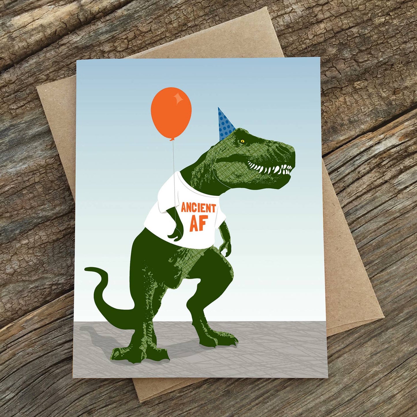 Modern Printed Matter - Ancient AF Birthday Card