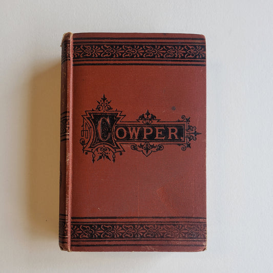 Vintage Book- The Poetical Works of William Cowper (Poetry)