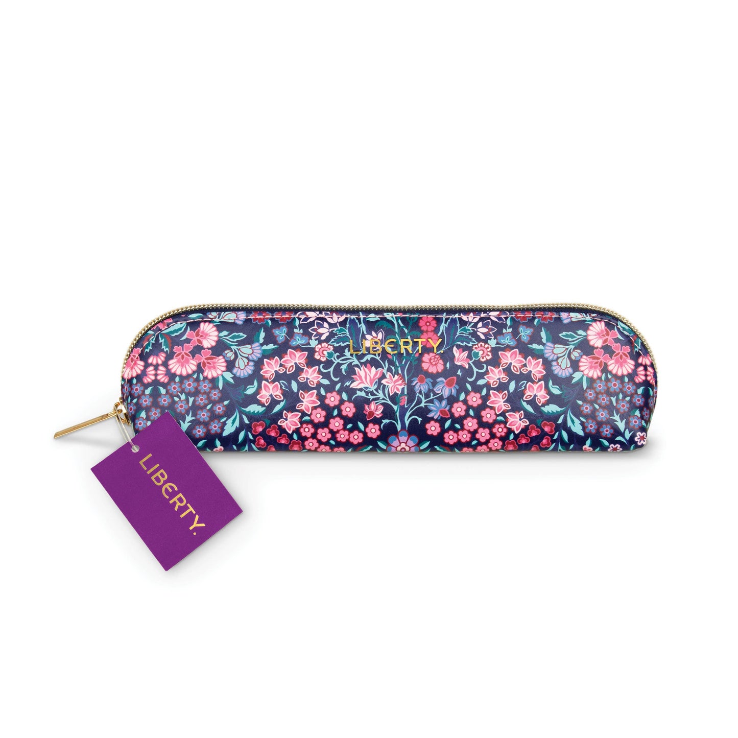 Chronicle Books - Liberty Tanjore Gardens Tile Navy Pencil Case