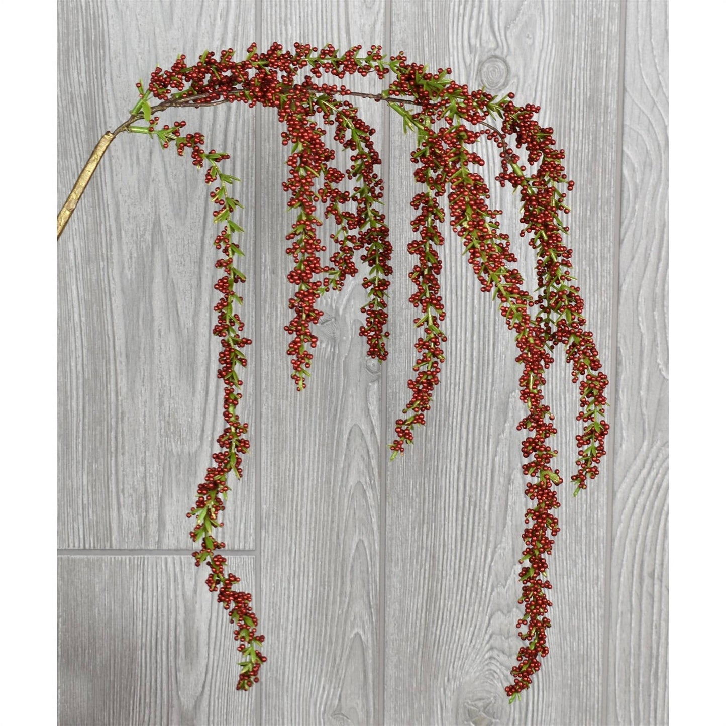 David Christopher's Collection - 47" Weeping Sparkle Berry Spray