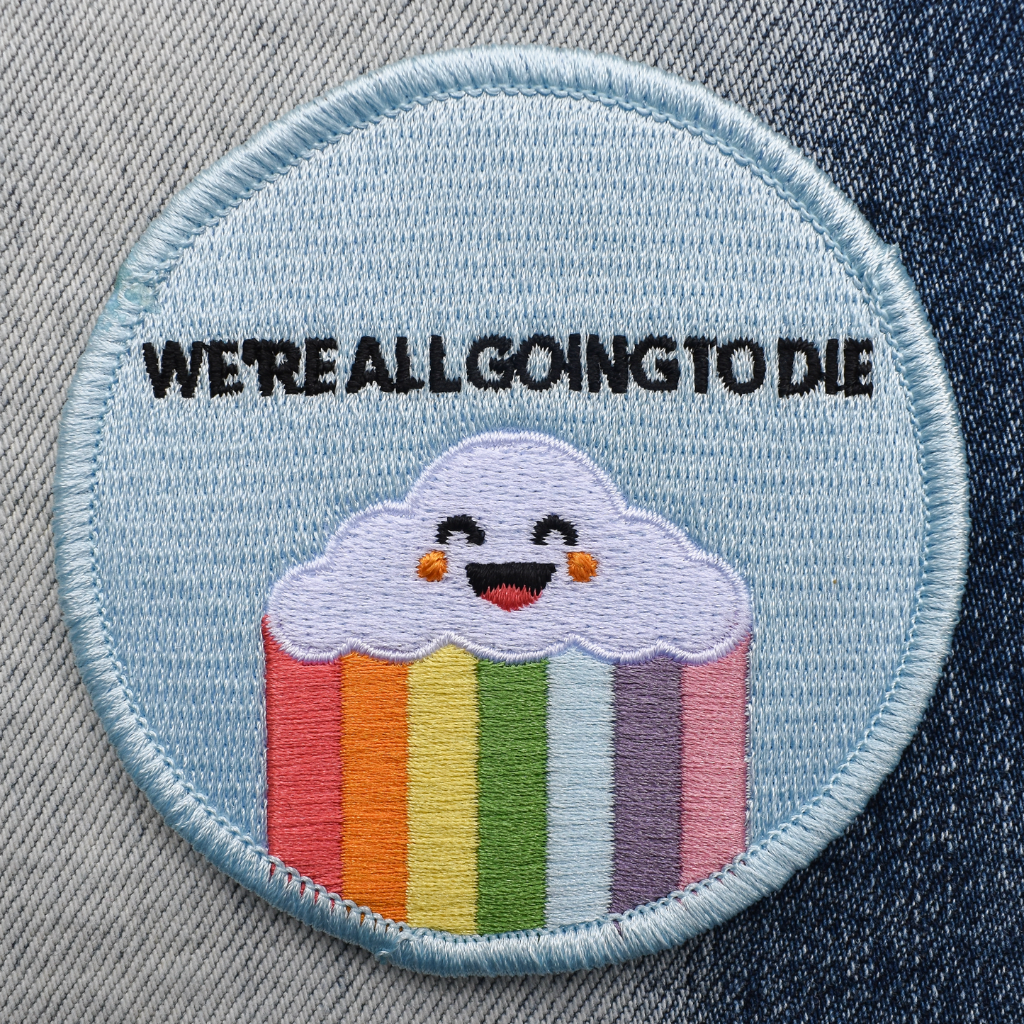 Retrograde Supply Co. - We're All Going to Die (Iron-On Patch)