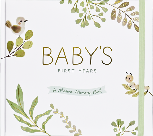 Baby's First Years - A Baby's Book and Keepsake Photo Album