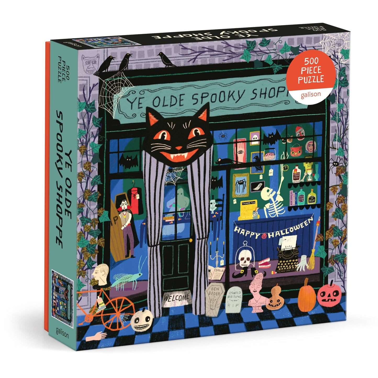 Chronicle Books - Ye Olde Spooky Shoppe 500 Piece Puzzle