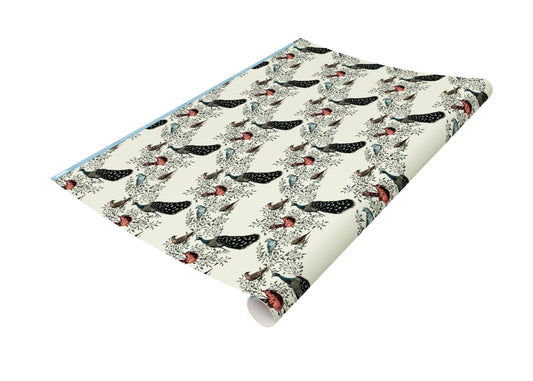 Vines & Bird Wrapping Paper