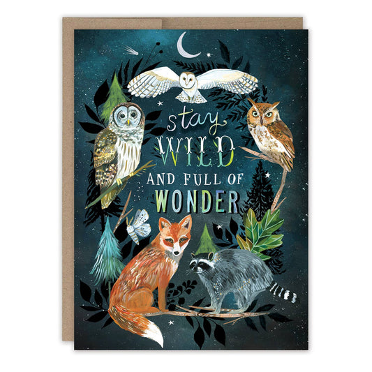 Biely & Shoaf - Wild Animals Birthday Card