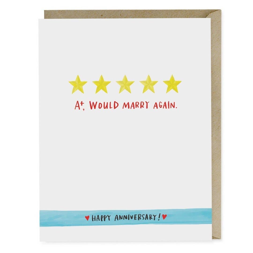 Marry Again Anniversary Card - Stomping Grounds