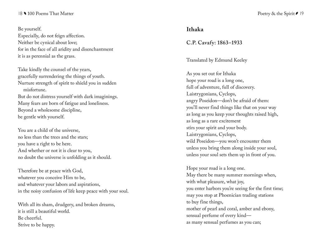 100 Poems That Matter by The Academy of American Poets: Hardcover
