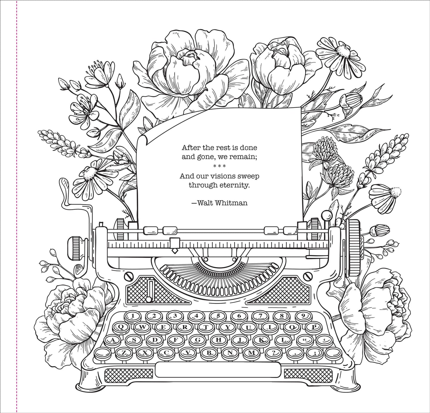 Peter Pauper Press - Ephemera Adult Coloring Book
