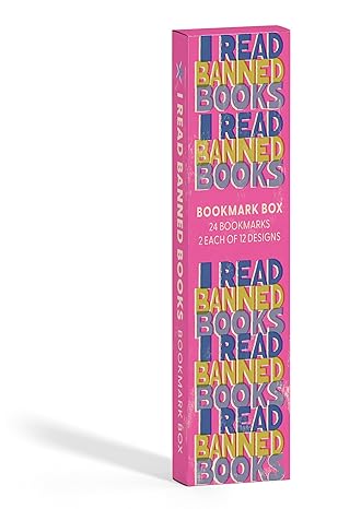 I Read Banned Books Bookmark Box - Banned Books Collection