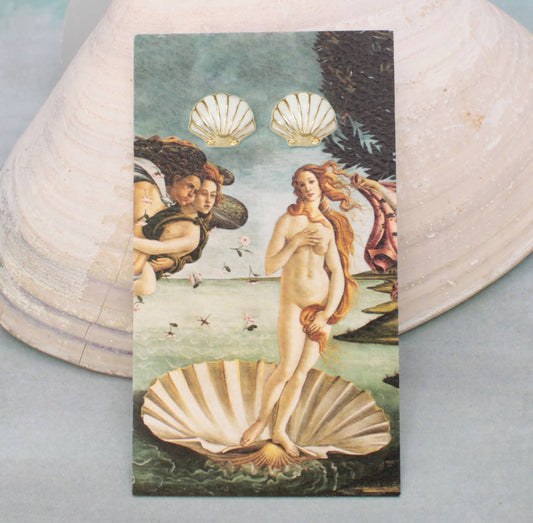 ZAD - Venus Fine Art Shell Post Earrings