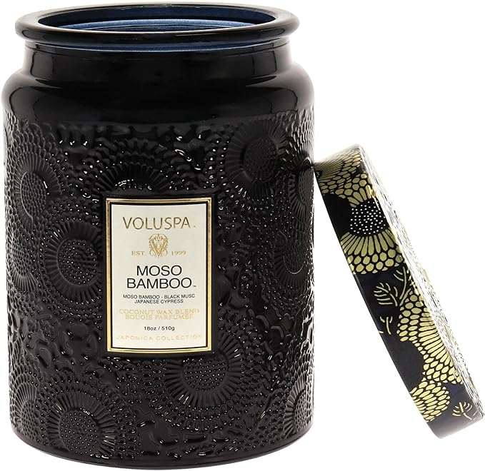 Moso Bamboo -  Voluspa Large Jar Candle