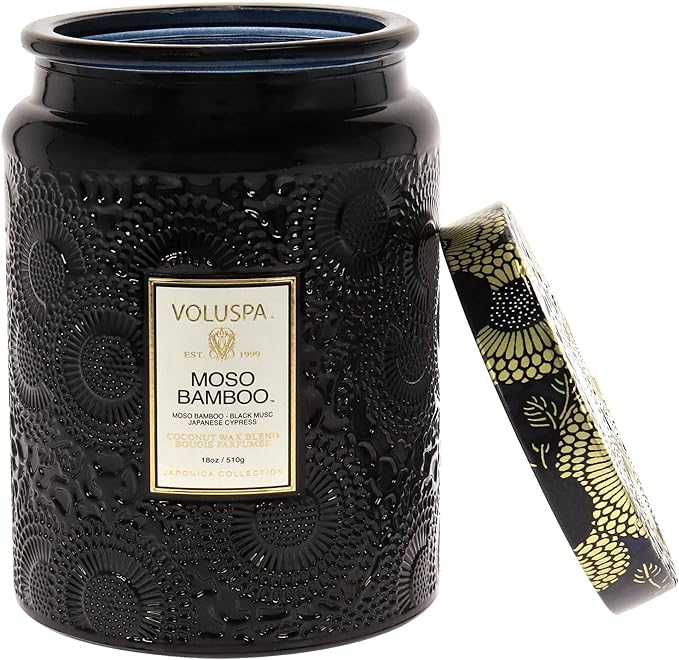Moso Bamboo - Voluspa Large Jar Candle