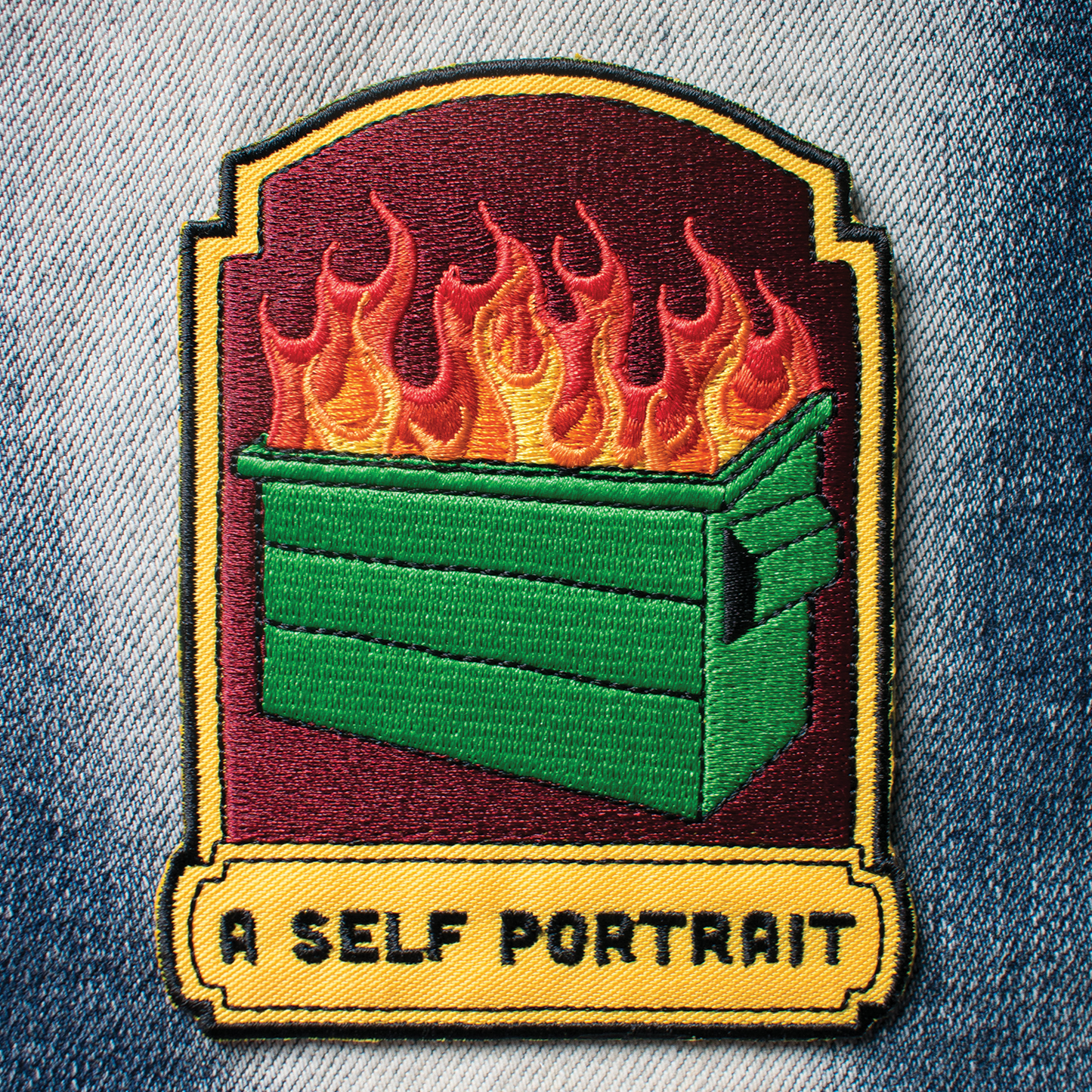 Retrograde Supply Co. - A Self Portrait (Iron-On Patch)