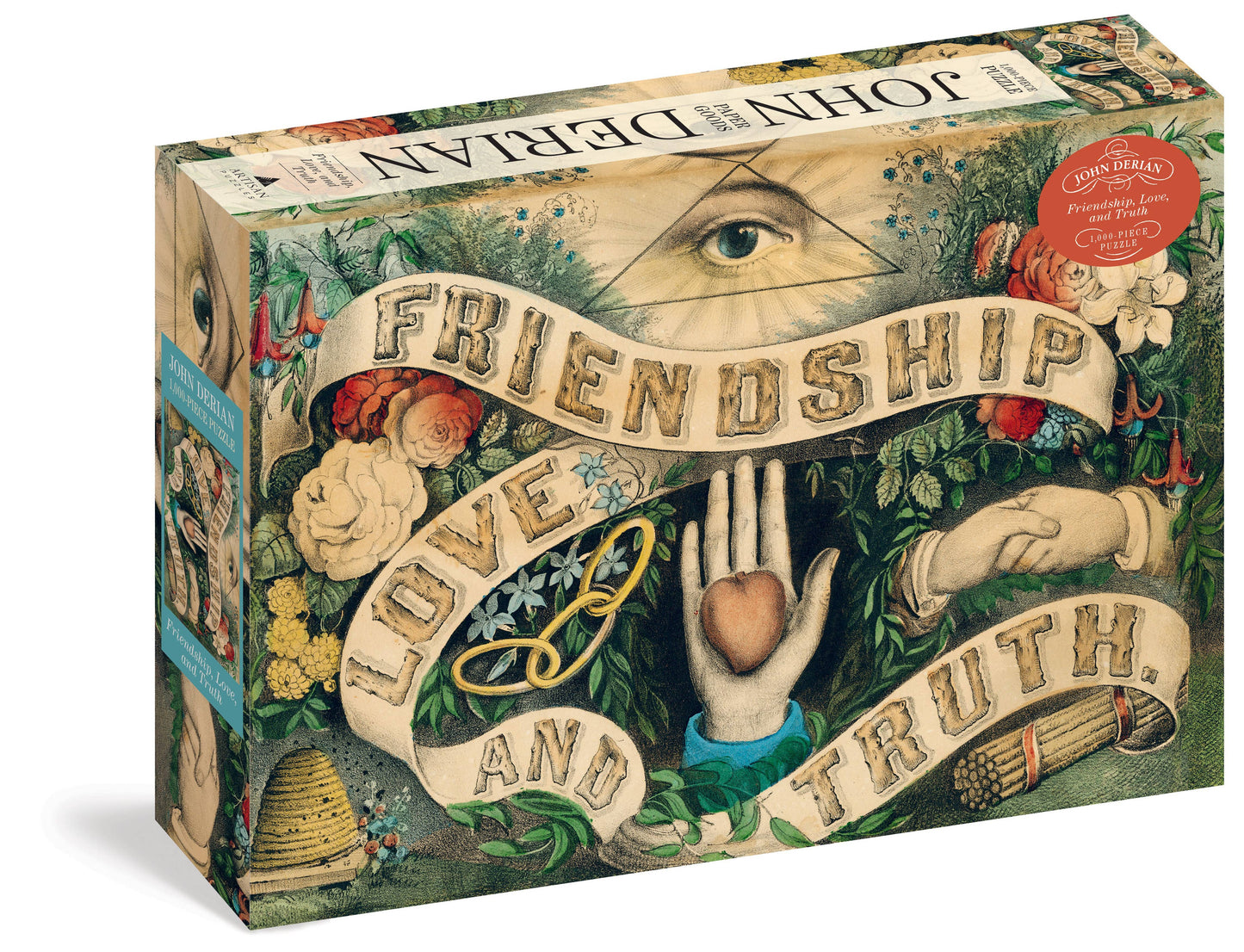 John Derian Friendship, Love, and Truth 1000-Piece Puzzle