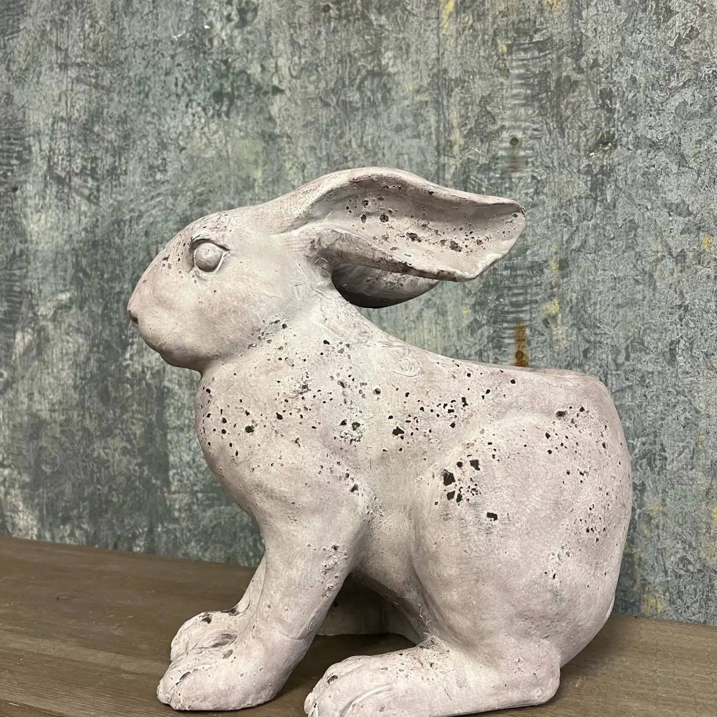 Vagabond Vintage - RESIN RABBIT PLANTER - LARGE