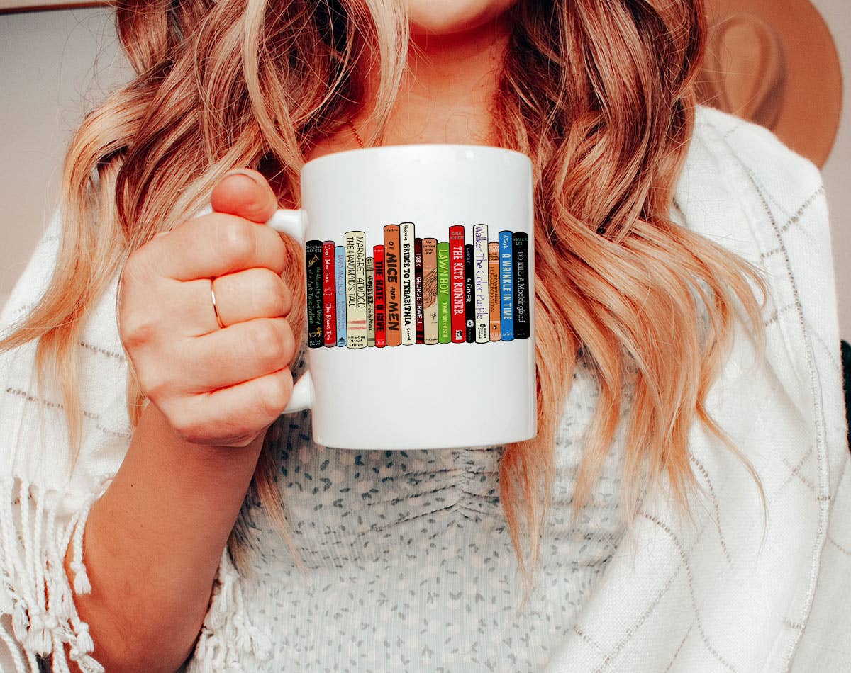 Banned Books - Liberal BLM Vote Feminist Coffee Mug
