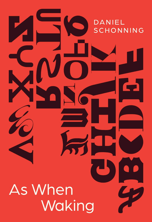 As When Waking - Abecedarian Poems by Danny Schonning