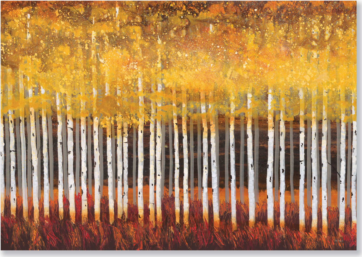 Peter Pauper Press - Golden Aspens Note Cards