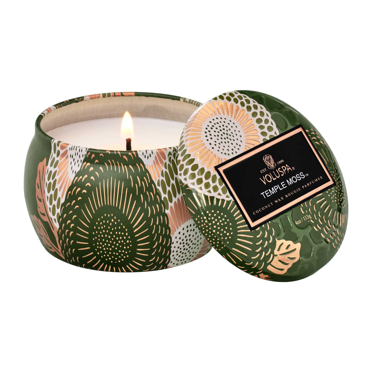 Temple Moss - Voluspa Mini Tin Candle