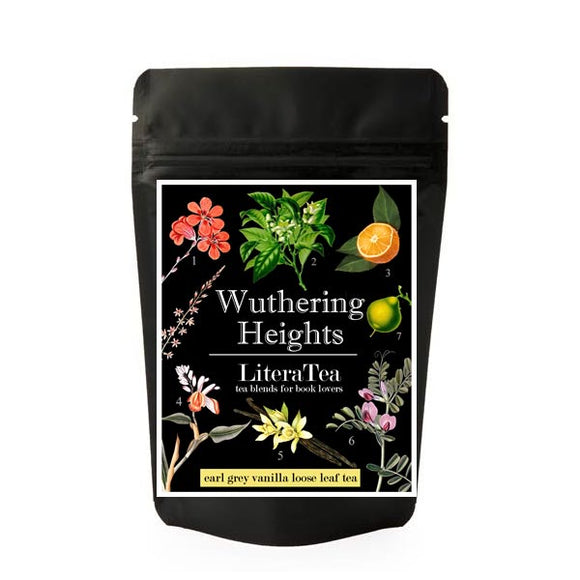 Wuthering Heights Earl Grey Tea Pouch. Black Tea l Bergamot l Orange l Vanilla