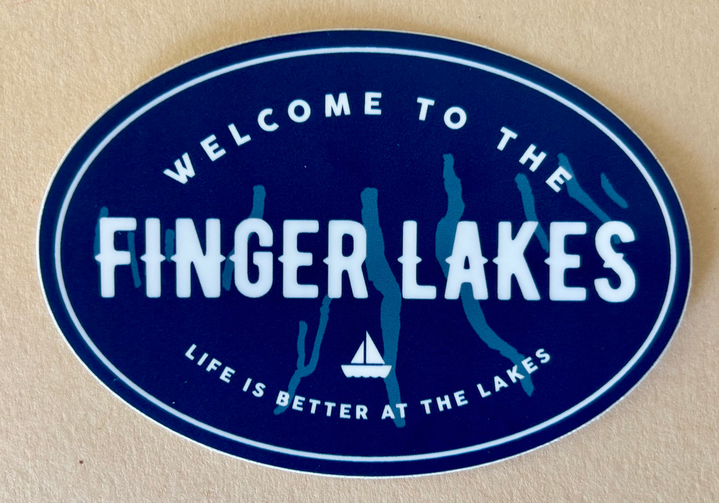 Finger Lakes Sticker - Welcome to the Finger Lakes