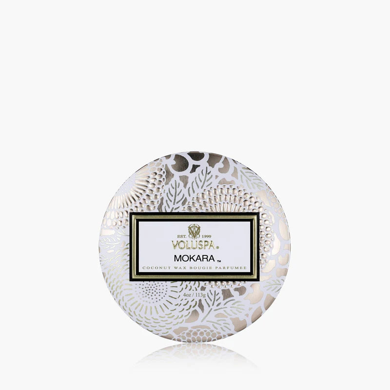 Mokara Orchid - Voluspa Mini Tin Candle