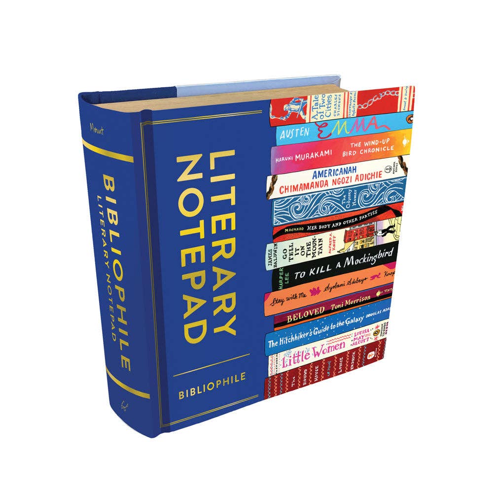 Chronicle Books - Bibliophile Literary Notepad