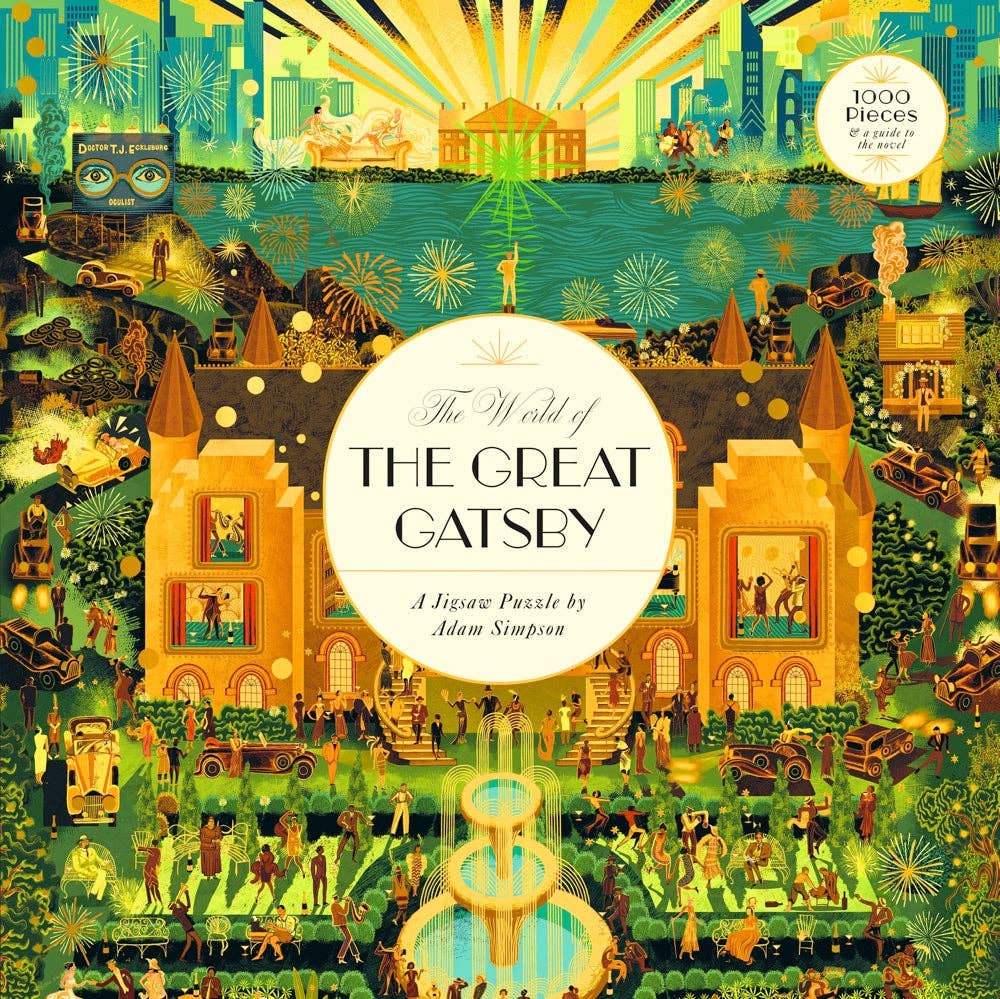 The World of The Great Gatsby 1000 Piece Puzzle - Chronicle Books