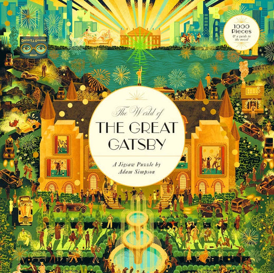 The World of The Great Gatsby 1000 Piece Puzzle - Chronicle Books