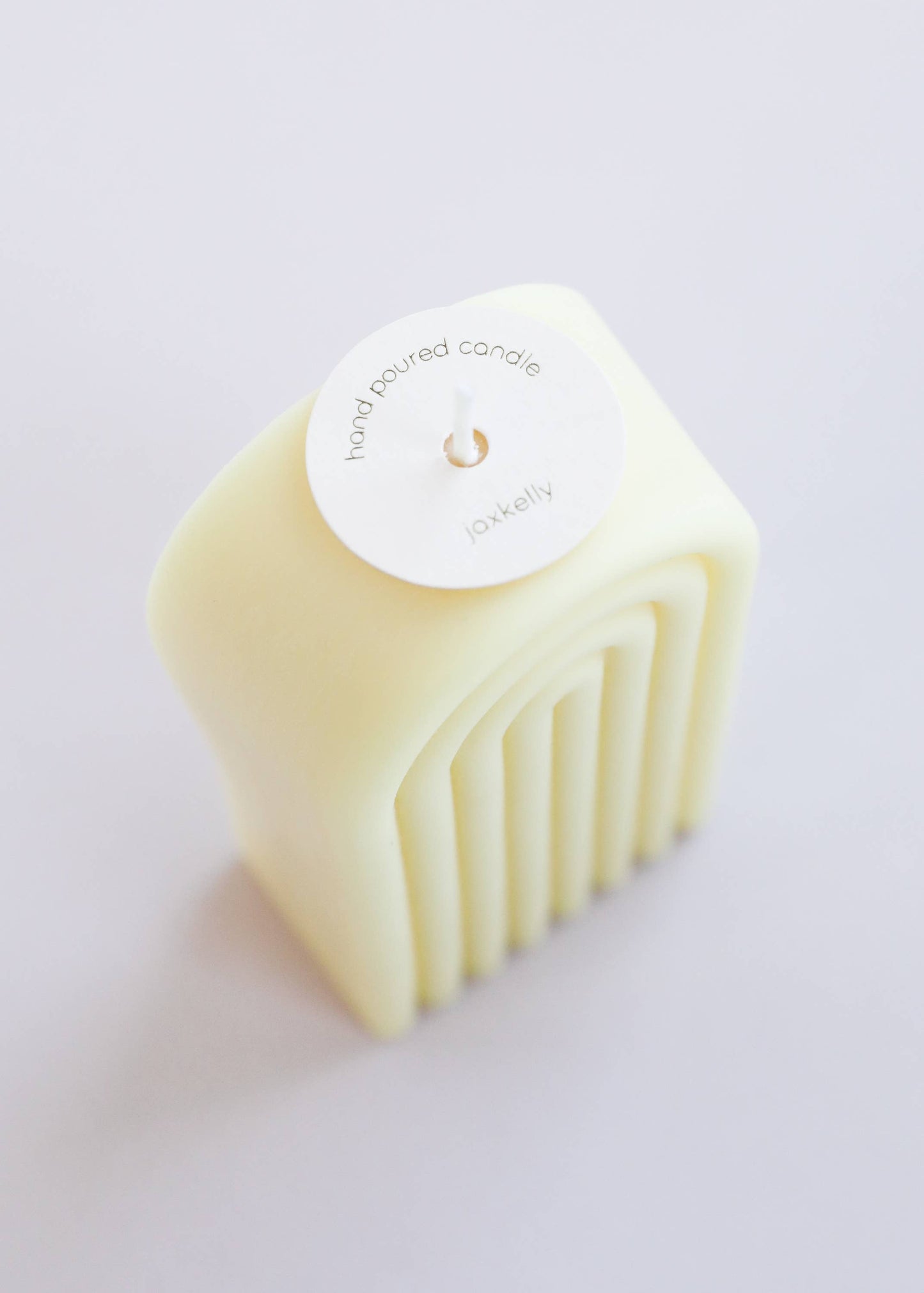 JaxKelly - Tall Arch Butter Candle