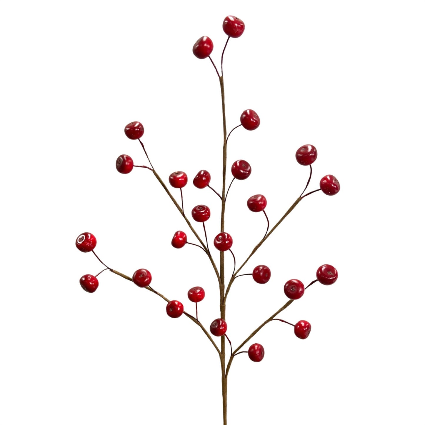 David Christopher's Collection - Wild River Berry Spray 23.5" - Red