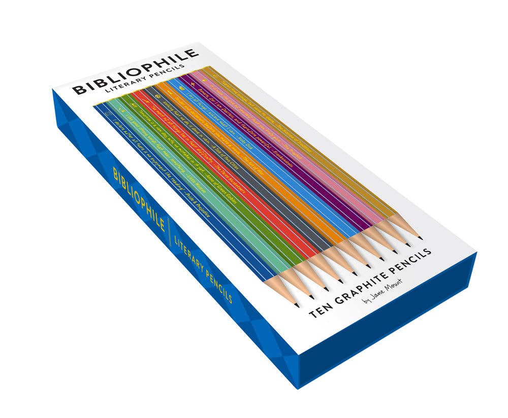 Chronicle Books - Bibliophile Literary Pencils
