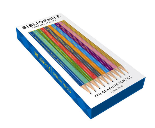 Chronicle Books - Bibliophile Literary Pencils