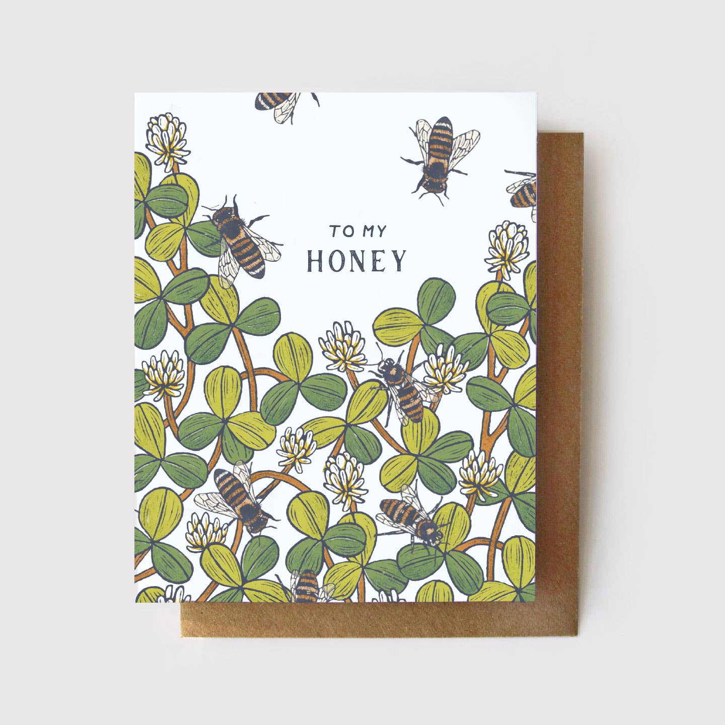 To my Honey - Honeybee + Clover: Zero Waste, NO Packaging - Root & Branch Paper Co.