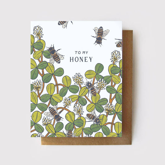 To my Honey - Honeybee + Clover: Zero Waste, NO Packaging - Root & Branch Paper Co.