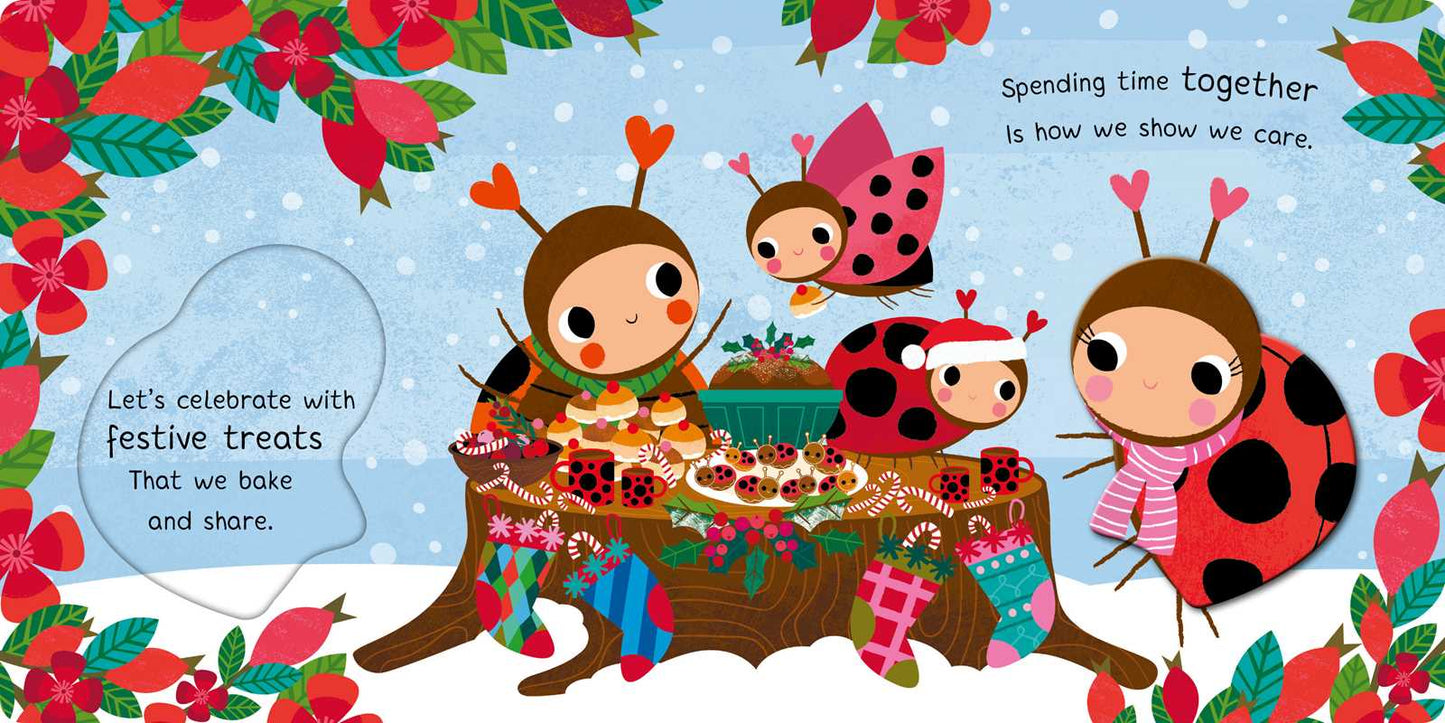 Merry Christmas, My Little Cuddle Bug by Nicola Edwards: Board Books; 18 pages / English