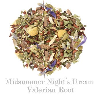 Fly Paper Products - A Midsummer Night's Dream Specialty Nighttime Tea: 12 Tea Bags in Tin Canister