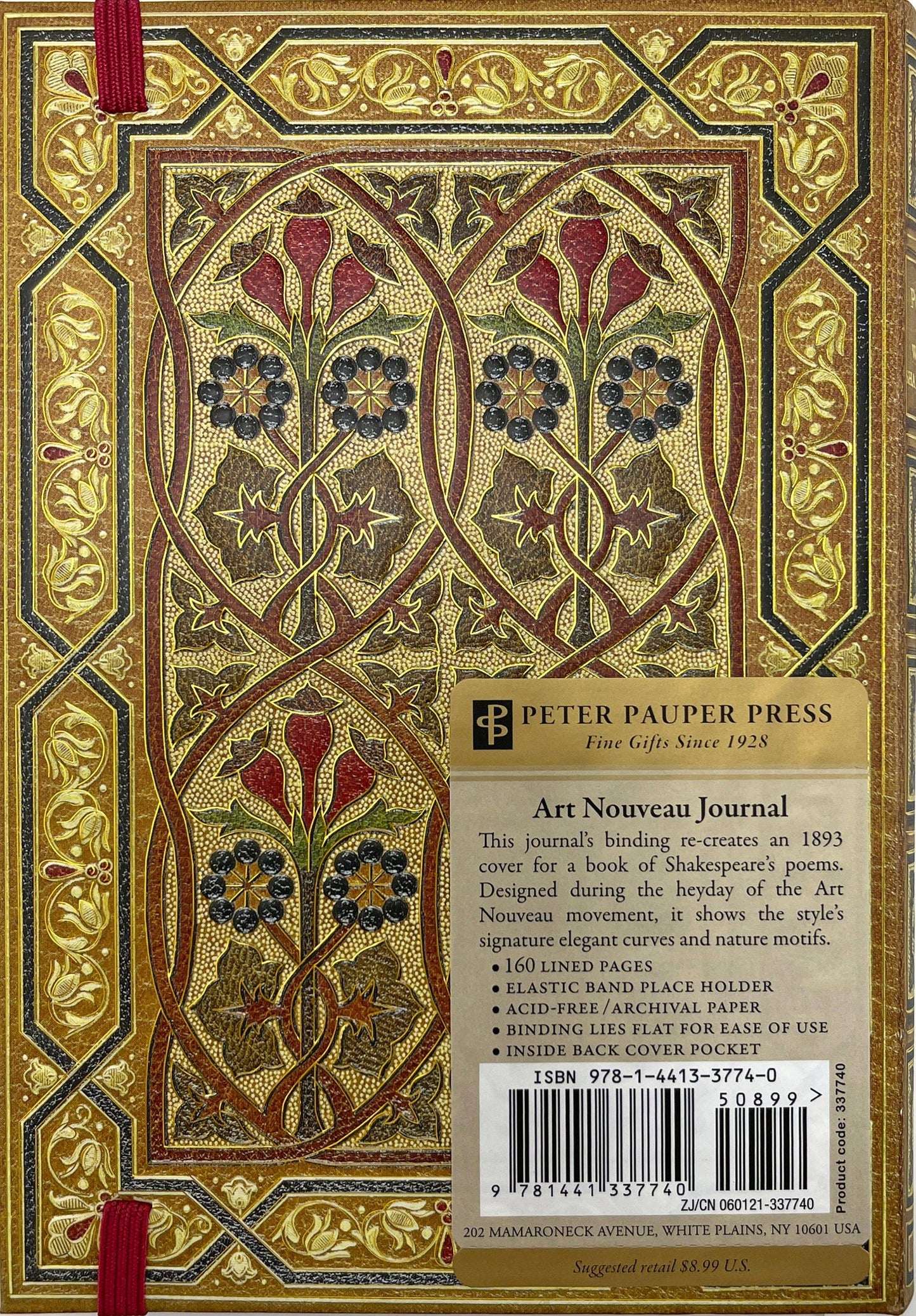 Peter Pauper Press - Art Nouveau Journal