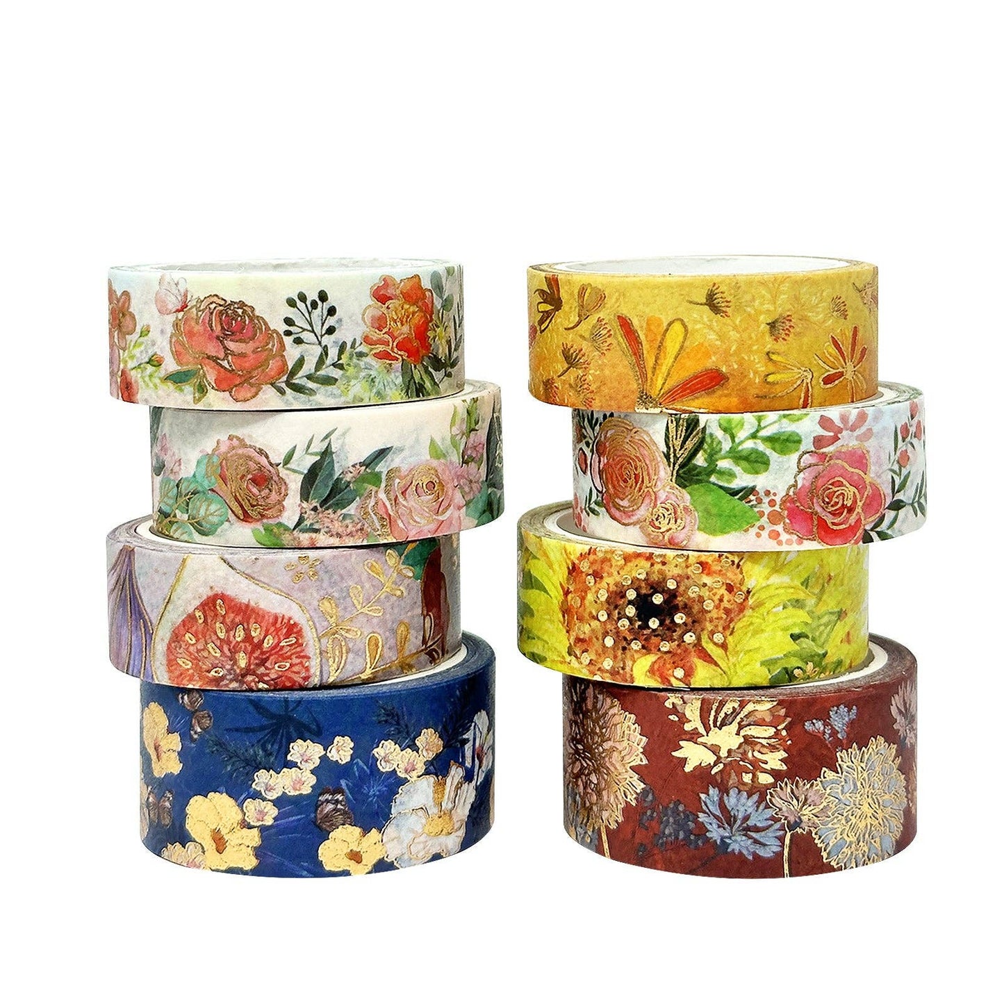 Wrapables.com - Wrapables Nature Metallic Foil Washi Tape Set