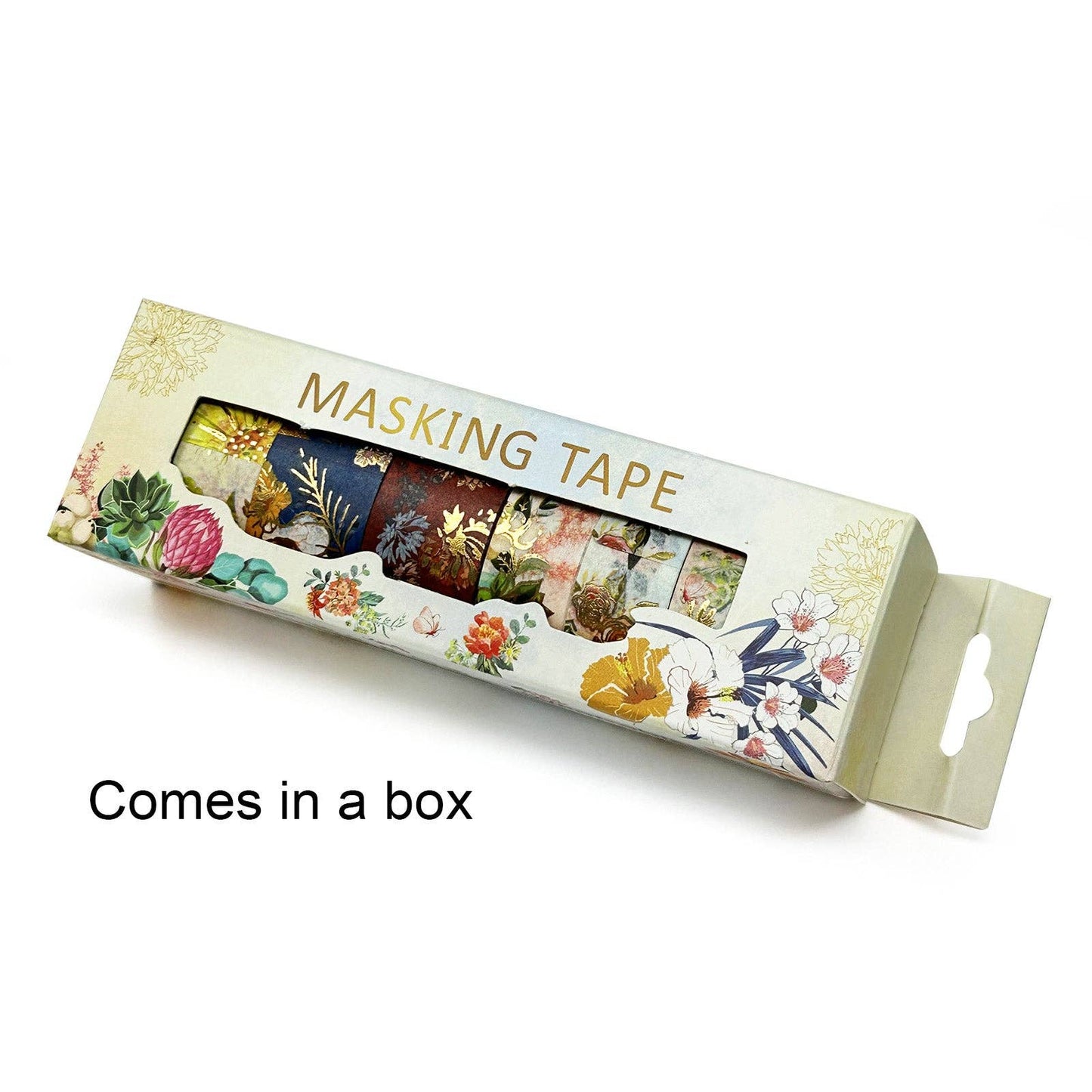 Wrapables.com - Wrapables Nature Metallic Foil Washi Tape Set