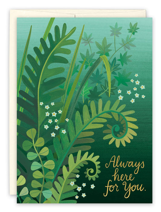 Biely & Shoaf - Ferns Sympathy Card