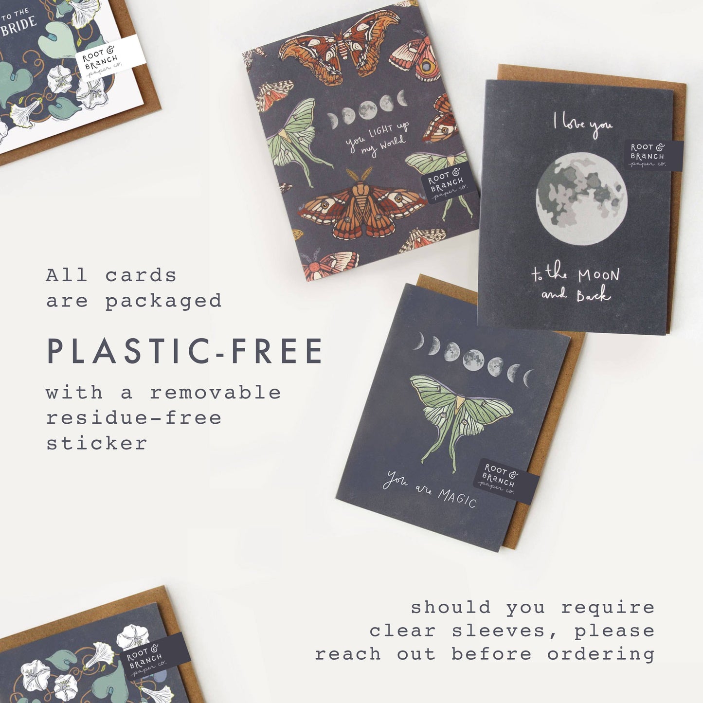 To my Honey - Honeybee + Clover: Zero Waste, NO Packaging - Root & Branch Paper Co.