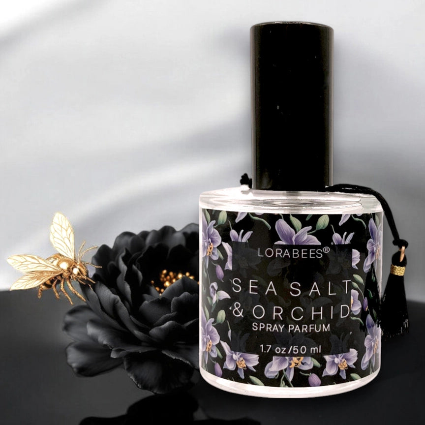 Lorabees - Jardin De Lune Noire Roller Oil Parfums: Sea Salt & Orchid