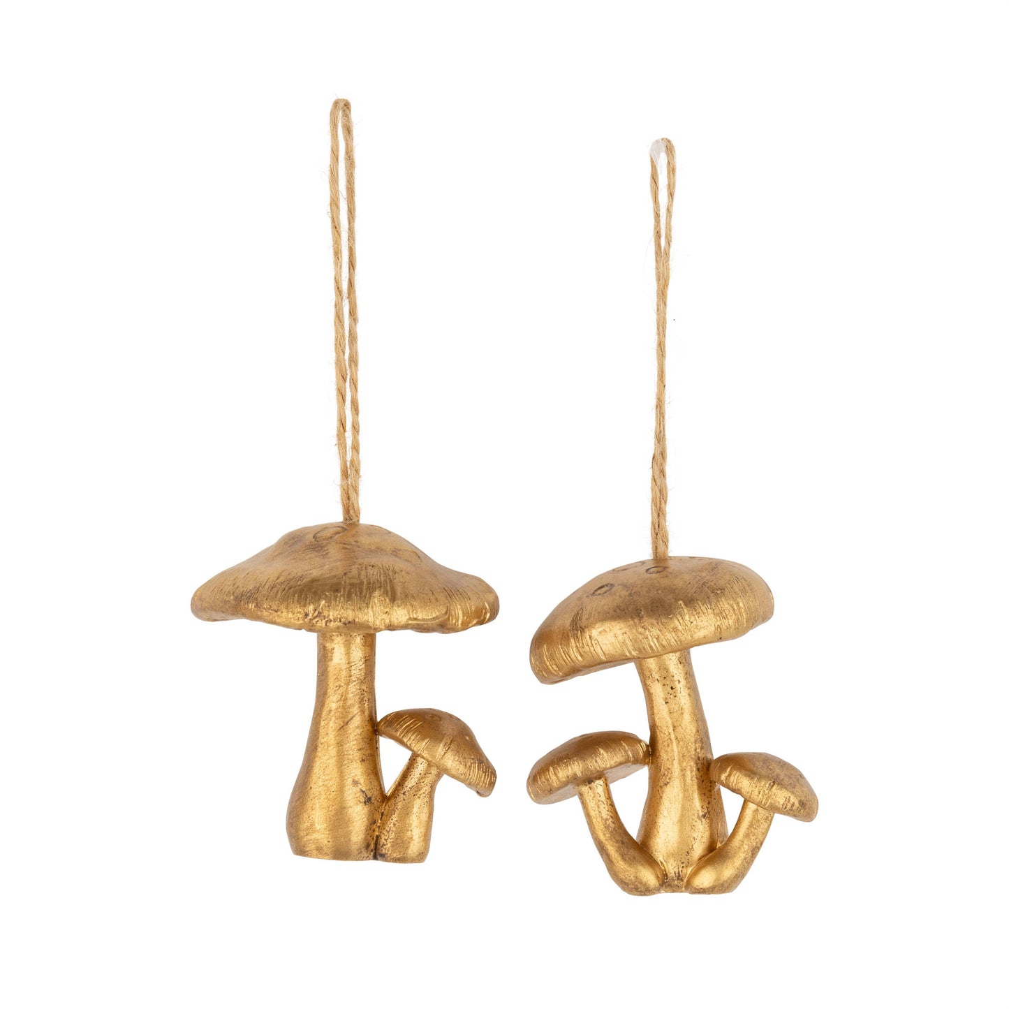 Silver Tree Home & Holiday - 2 antique resin mushroom ornaments