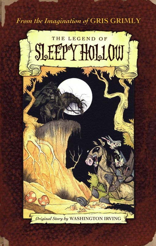 Legend of Sleepy Hollow by Washington Irving: Hardcover; 40 pages / English
