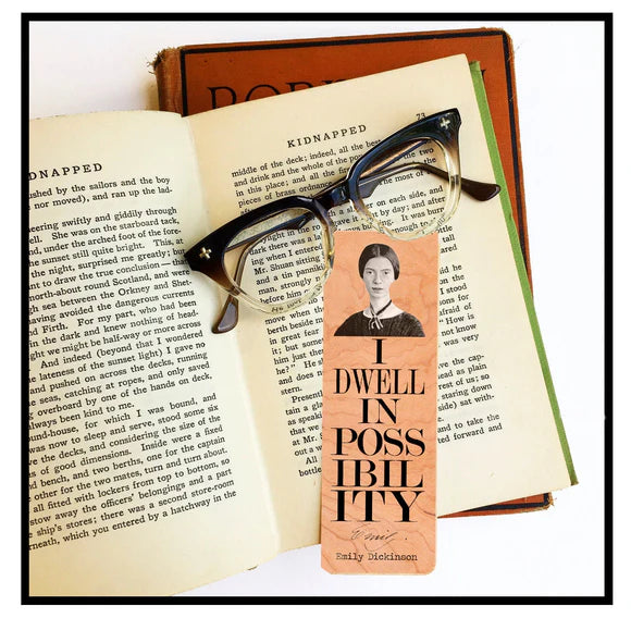 Fly Paper Products - Emily Dickinson "Dwell in Possibility" Bookmark